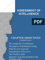 Assessment of Intelligence