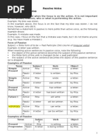 Passive Voice 5