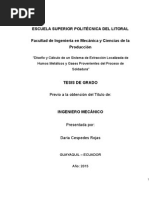 Diseño y Cálculo de Un Sistema de Extracción Localizada de Humos Metálicos y Gases Provenientes Del Proceso de Soldadura