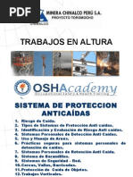 Curso Trabajos en Altura 