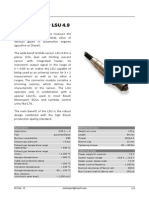 Lambda Sensor LSU 4.9: Application Mechanical Data