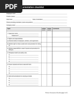 Sample Yw Orientation Checklist