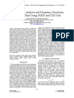 Comparative Analysis and Frequency Excursion of CCGT Plant Using SMES and CES Unit