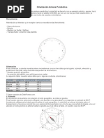 Orientación Antena Parabólica