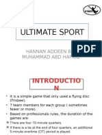 Ultimate Sport (Frisbee)