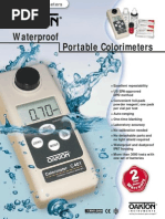 Waterproof Colorimeters PDF