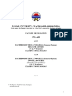 B.ed Semester System 2014 2015 PDF