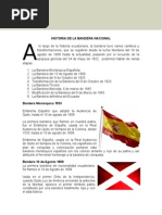 Historia de La Bandera Nacional