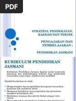 Kaedah Dan Teknik Pengajaran Pendidikan Jasmani