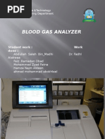  Blood Gas Analyzer