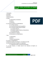 MODULO 2 Tema 3 La Edad Moderna y Las Raíces Territoriales de España.