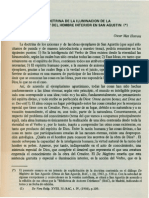 La Doctrina de La Iluminaciòn de La Inteligencia y Del Hombre Interior en San Agustin