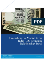 Unleashing The Market in The India-U.S. Economic Relationship, Part 1