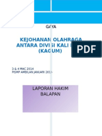 Laporan Ajk Hakim Balapan