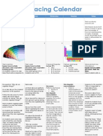 UbD Pacing Calendar