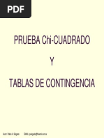 Tablas de Contingencia