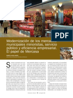 Modernizacion de Los Mercados Municipales PDF