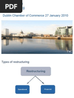 Business Restructuring by Brian Bergin, PWC