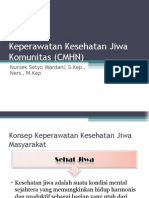 Keperawatan Kesehatan Jiwa Komunitas (CMHN)