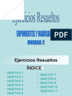 Exponentes y Radicales Ejercicios Resueltos