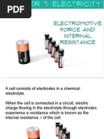 Emf and Internal Resistance Physics Form 5