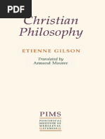 Étienne Gilson, Armand Augustine Maurer, Pontifical Institute of Mediaeval Studies-Christian Philosophy - An Introduction-Pontifical Institute of Mediaeval Studies (1993) PDF