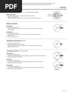 Instrucciones Funcionamiento Relojes Foss