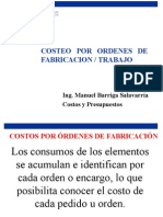 Costeo Por Ordenes de Fabricacion Trabajo Clase 7 15478