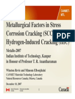 Stress Corrosion Cracking