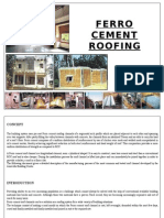 Ferro Cement Roof