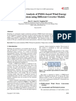 Simulation and Analysis of PMSG-based Wind Energy Conversion System Using Different Coverter Models