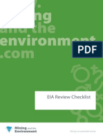 EIA Review Checklist