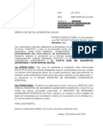 Recurso de Inscripcion en El Registro de Deudores Alimentarios