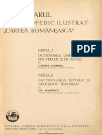 (1931) Candrea, Ioan-Aurel (1872-1950) - Dictionarul Enciclopedic Ilustrat Cartea Romaneasca Partea 1 (H-L)