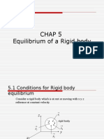 Equilibrium of A Rigid Body