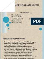 Audit - Pengendalian Mutu