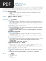 Landesk Resume