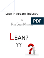 Lean in Apparel Industry