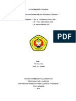 Resume Mata Kuliah PSDA Dan Batubara