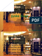 People, Service, and Profit At: Jyske Bank