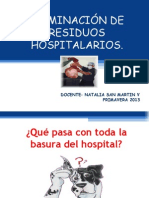 Eliminación de Residuos Hospitalarios