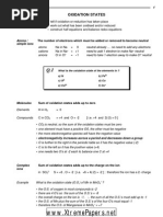 Oxidation States PDF