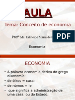 Conceito de Economia