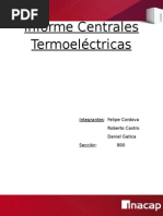 Informe Centrales Termoelectricas