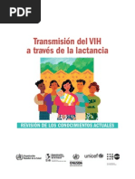 Transmision Del Vih A Traves de La Lactancia