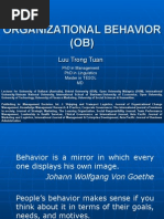 Organizational Behavior