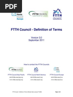 FTTH Definition of Terms-Revision 2011-Final