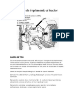 Acople de Implemento Al Tractor