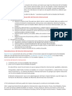 Cuestionario Derecho Internacional Público Usac