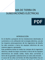 Unidad V Sistema de Tierra en Subestaciones Eléctricas